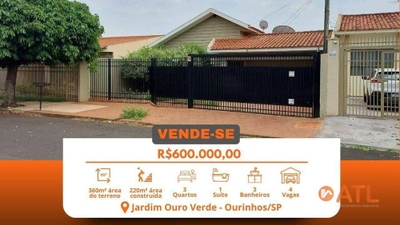 Casa, 3 quartos, 220 m² - Foto 1