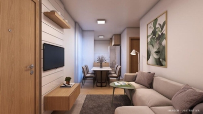 Apartamento, 2 quartos, 40 m² - Foto 3