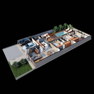 Casa de Condomínio, 3 quartos - Foto 4