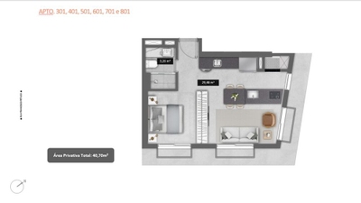 Apartamento, 2 quartos, 69 m² - Foto 4