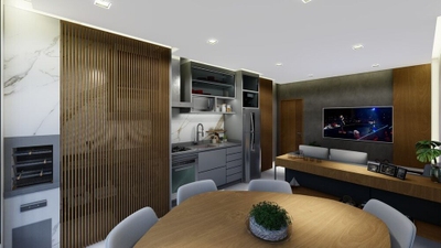 Apartamento, 3 quartos, 60 m² - Foto 1