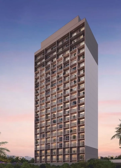 Apartamento, 1 quarto, 22 m² - Foto 1