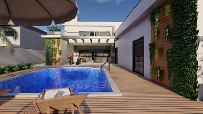 Casa de Condomínio, 4 quartos - Foto 1