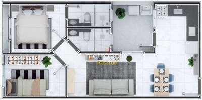 Cobertura, 2 quartos, 108 m² - Foto 4