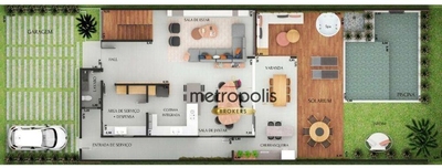 Casa de Condomínio, 4 quartos - Foto 2