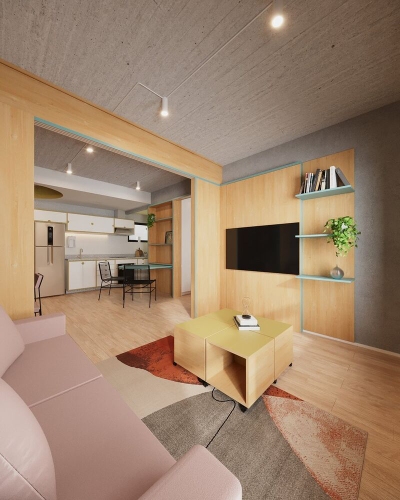 Apartamento, 1 quarto, 31 m² - Foto 1