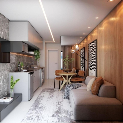 Apartamento, 1 quarto, 33 m² - Foto 1