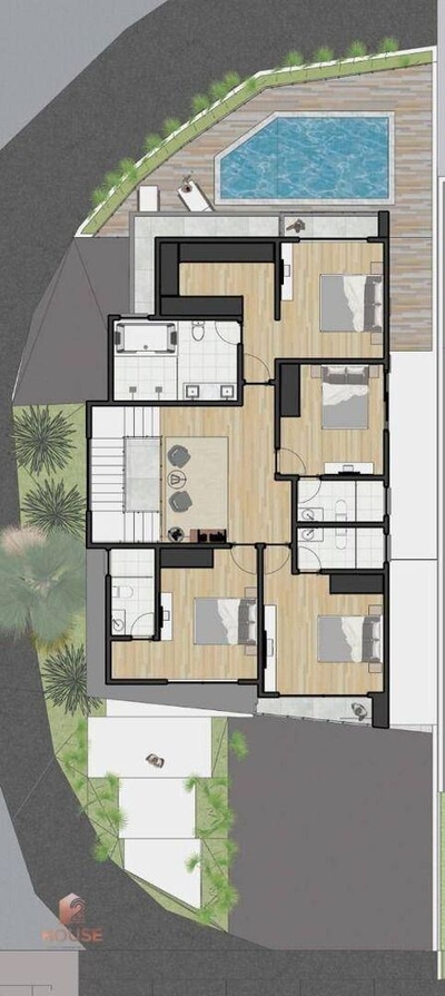 Casa de Condomínio, 4 quartos - Foto 3