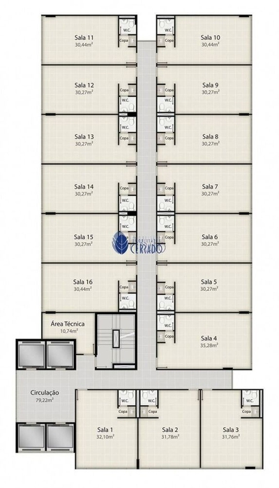 Loja-Salão, 30 m² - Foto 3