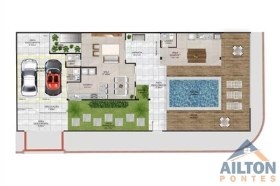 Casa, 3 quartos, 179 m² - Foto 2