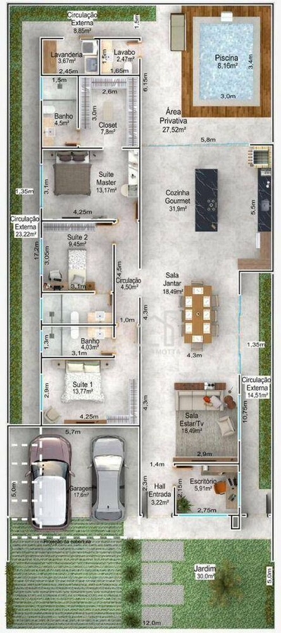 Casa de Condomínio, 3 quartos - Foto 3