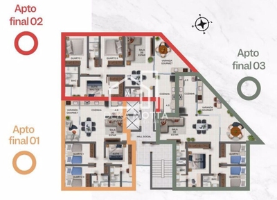 Apartamento, 3 quartos, 83 m² - Foto 4