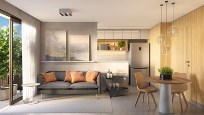 Apartamento, 2 quartos, 49 m² - Foto 2