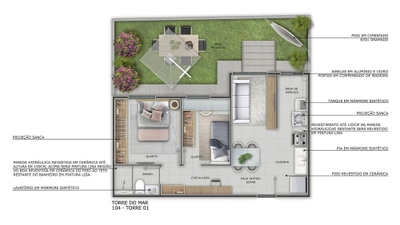 Apartamento, 2 quartos, 3643 m² - Foto 4