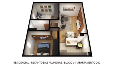 Apartamento, 2 quartos, 3841 m² - Foto 5