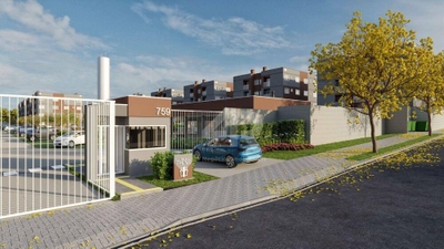 Apartamento, 2 quartos, 44 m² - Foto 1