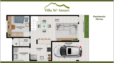 Casa de Condomínio, 3 quartos - Foto 4