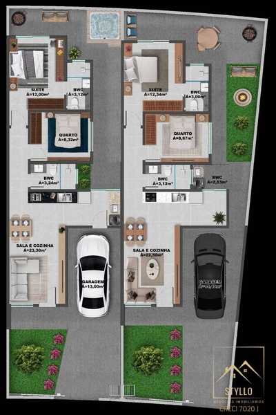 Casa, 2 quartos, 85 m² - Foto 3