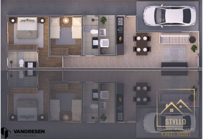 Casa, 3 quartos, 76 m² - Foto 1