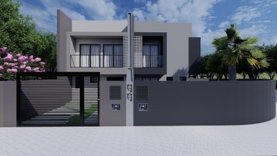 Sobrado, 2 quartos, 62 m² - Foto 1