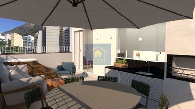 Cobertura, 3 quartos, 237 m² - Foto 3