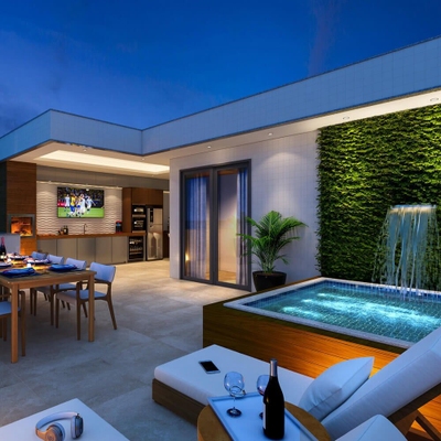 Cobertura, 2 quartos, 148 m² - Foto 4