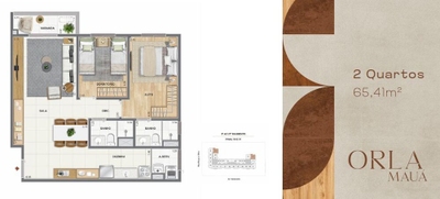 Apartamento, 1 quarto, 33 m² - Foto 2