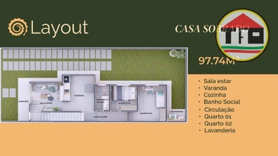 Sobrado, 3 quartos, 97 m² - Foto 4