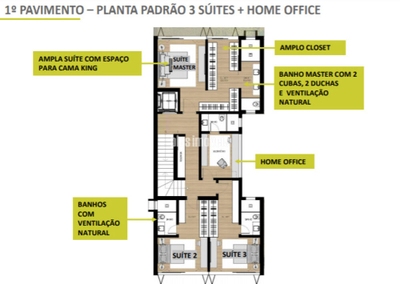 Casa de Condomínio, 3 quartos - Foto 3