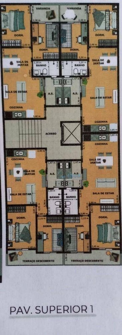 Apartamento, 2 quartos, 44 m² - Foto 3