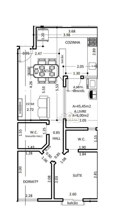 Cobertura, 2 quartos, 90 m² - Foto 2