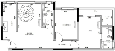 Apartamento, 2 quartos, 115 m² - Foto 2
