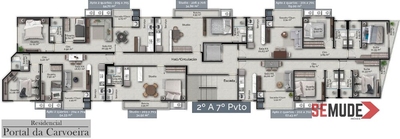 Apartamento, 2 quartos, 54 m² - Foto 3