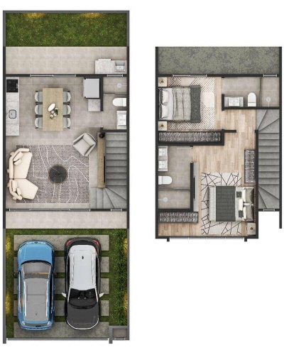 Sobrado, 2 quartos, 67 m² - Foto 5