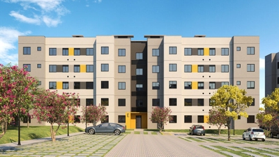 Apartamento, 2 quartos, 43 m² - Foto 2