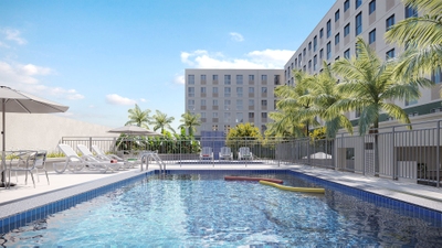 Apartamento, 2 quartos, 44 m² - Foto 1