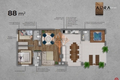 Apartamento, 2 quartos, 44 m² - Foto 3