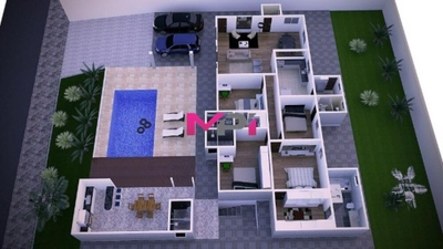 Casa de Condomínio, 4 quartos - Foto 4