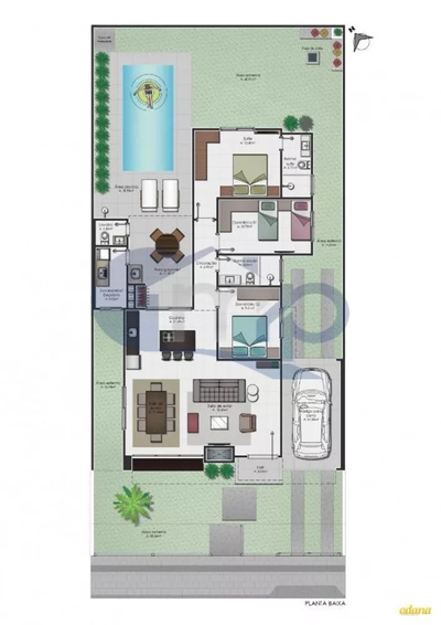 Casa, 3 quartos, 146 m² - Foto 3