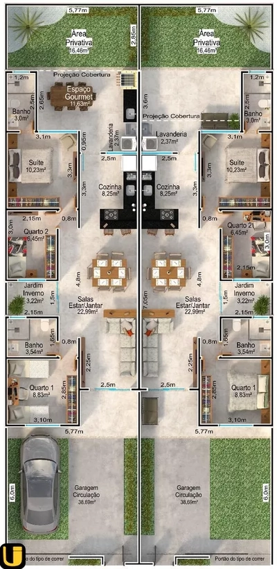 Casa, 3 quartos, 130 m² - Foto 4