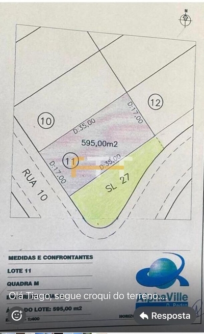 Terreno, 595 m² - Foto 2