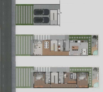 Sobrado, 3 quartos, 167 m² - Foto 2