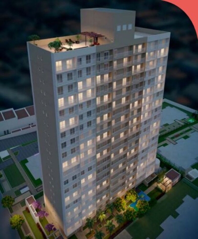 Apartamento, 1 quarto, 27 m² - Foto 1