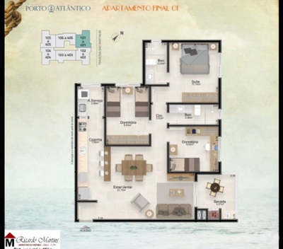 Apartamento, 3 quartos, 92 m² - Foto 3