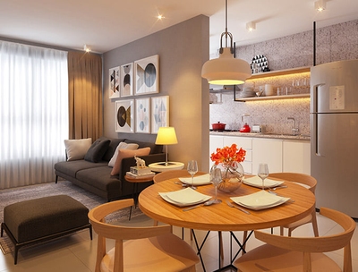 Apartamento, 2 quartos, 56 m² - Foto 2