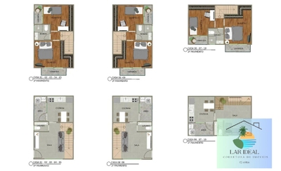 Casa de Condomínio, 2 quartos - Foto 4