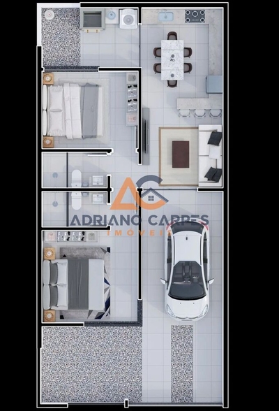 Casa, 2 quartos - Foto 4