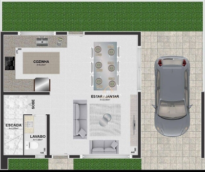 Sobrado, 3 quartos, 120 m² - Foto 4