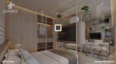 Apartamento, 1 quarto, 35 m² - Foto 2