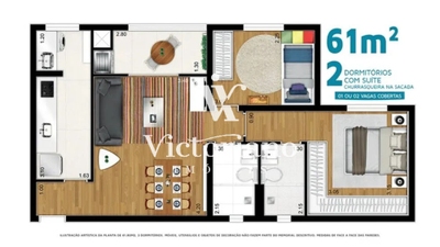 Apartamento, 2 quartos, 62 m² - Foto 4